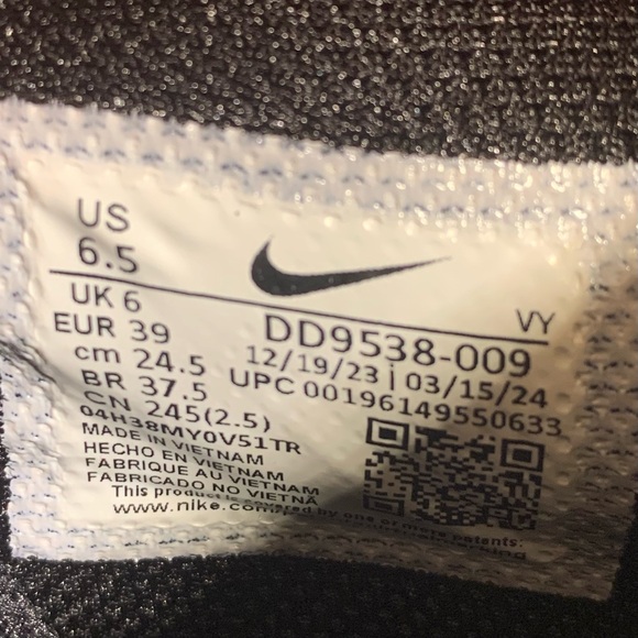 [BRAND NEW] NIKE KD TREY 5 X WOLF GREY VOLT CRIMSON MENS SHOES SIZE 6.5 SNEAKERS - Picture 8 of 8